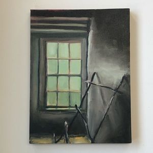 Painting, Original Oil, 12”x16”, “Empty Coop”